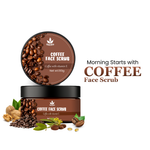 Havintha Coffee Face Scrub | Natural Exfoliator for Glowing Skin | Gentle, Skin-Brightening Formula – 100gm