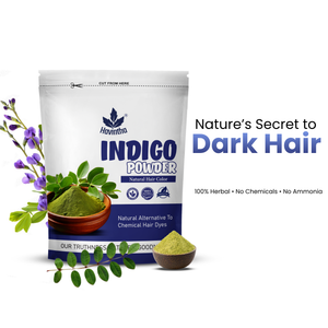 Natural Indigo Powder For Black Hair & Beard - 200 Grams