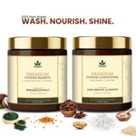 Havintha Premium Shampoo & Conditioner Combo with Shikakai, Aloe Vera & Keratin, 200g Each