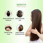 Natural Aloevera Powder Shampoo | for Oily Hair | Men & Women (227g)