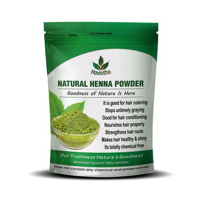 Natural Lawsonia Inermis Henna Powder for Hair Product 227 gram
