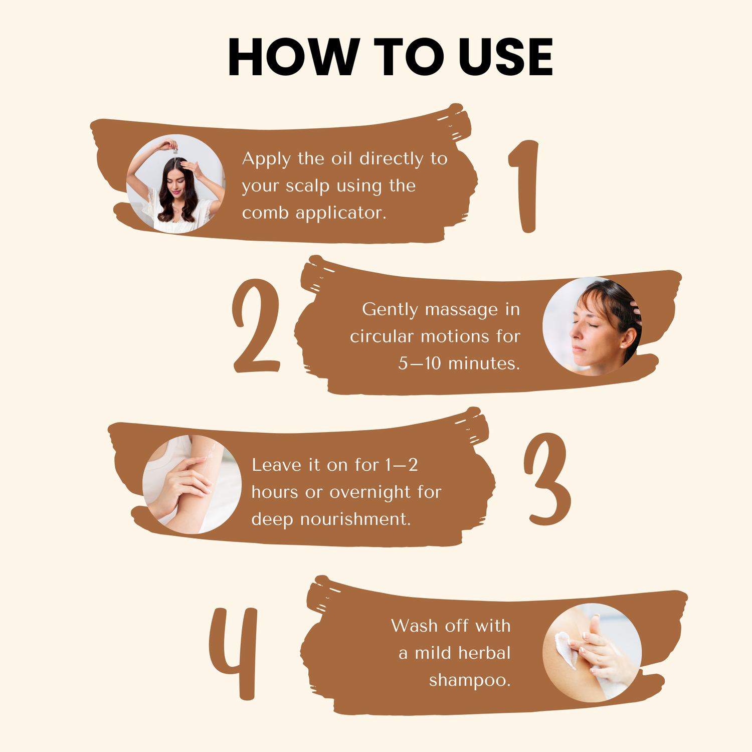 Havintha Jata Amrit Hair Oil For hair growth | Handmade herbal hair oil | Long &amp; Shiny hair | With Lavender, Castor, Tea tree and Rosemary oil |100 ml