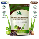 Natural Aloevera Powder Shampoo | for Oily Hair | Men & Women (227g)