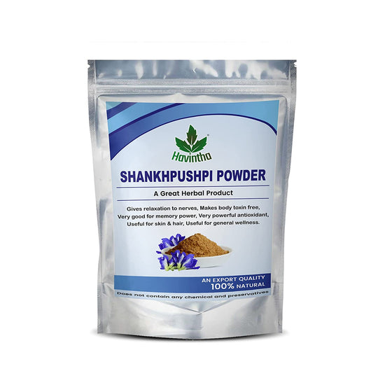 Havintha Natural Shankhpushpi Powder | Ayurvedic Herb for Improve Memory, 227g