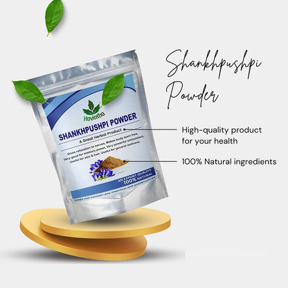 Havintha Natural Shankhpushpi Powder | Ayurvedic Herb for Improve Memory, 227g