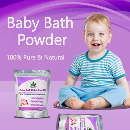 Havintha Baby Bath Powder for Removes Baby Body Hair and Skin Clear &amp; Smooth (227 g)