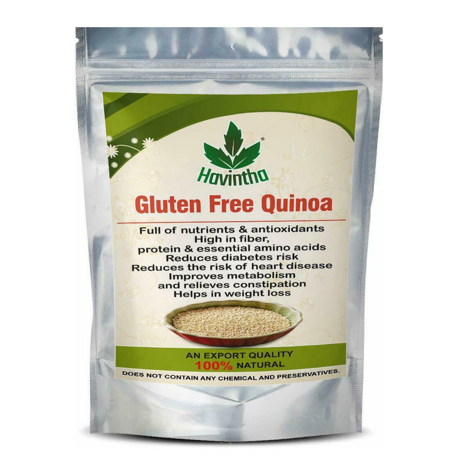 Havintha gluten free quinoa for weight loss boosting immunity energy - 227 grams