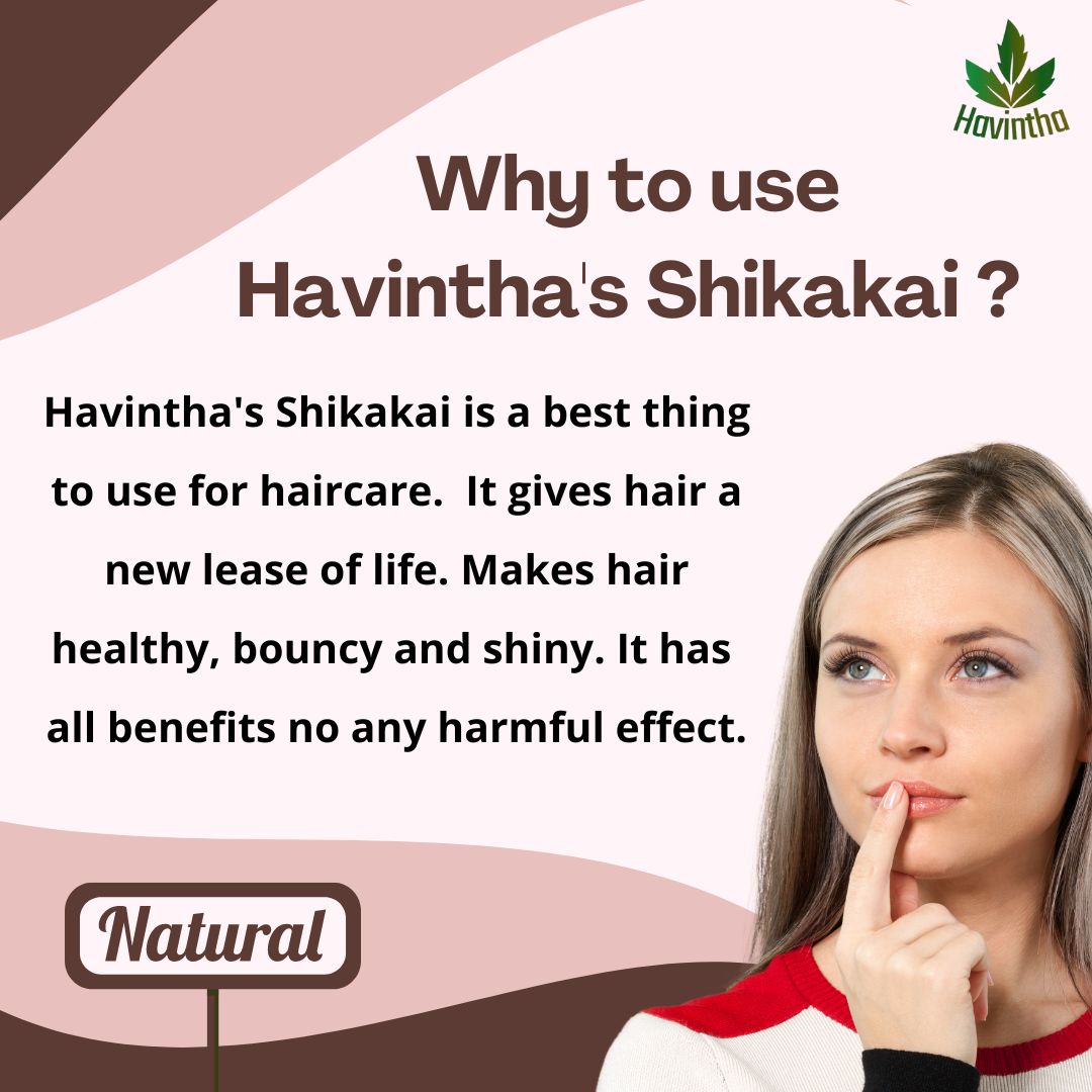Havintha Natural Shikakai (Raw form) (227 g)